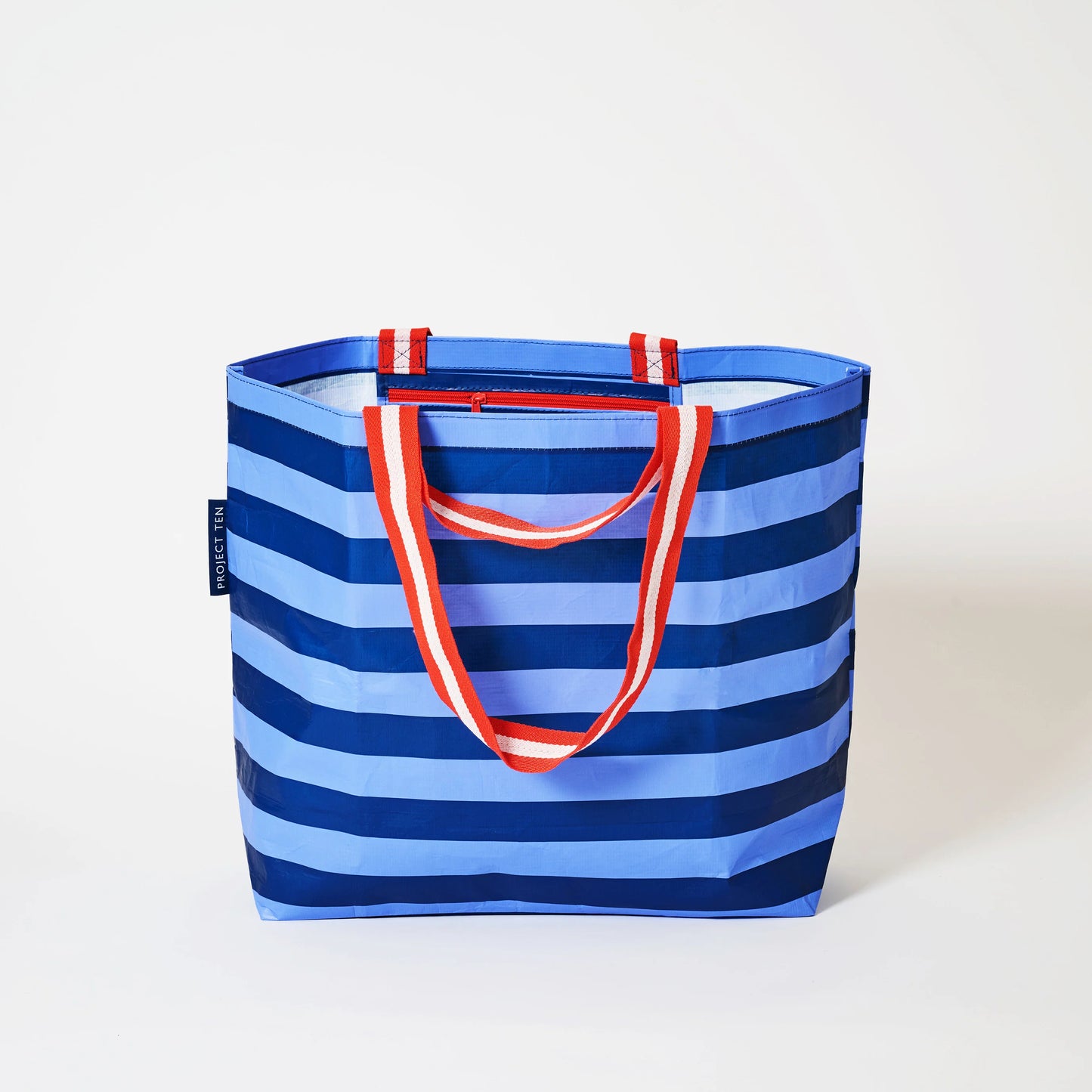 Medium Tote - Blue Stripe