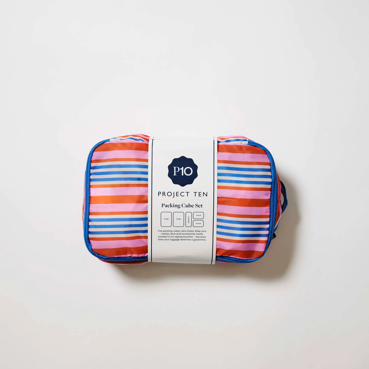 Packing Cube Set – Capri Stripe