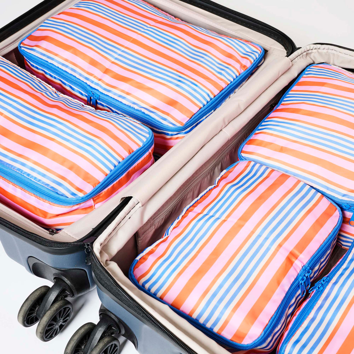 Packing Cube Set – Capri Stripe