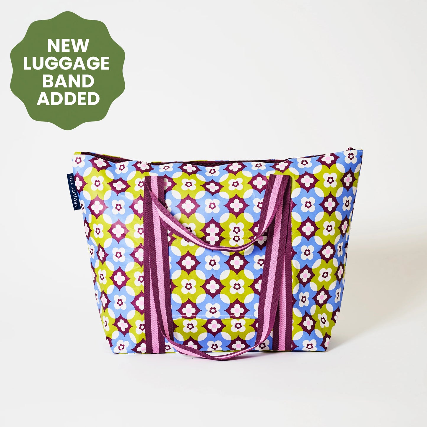 Zip Medium Tote - Mosaic