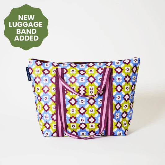 Zip Medium Tote - Mosaic