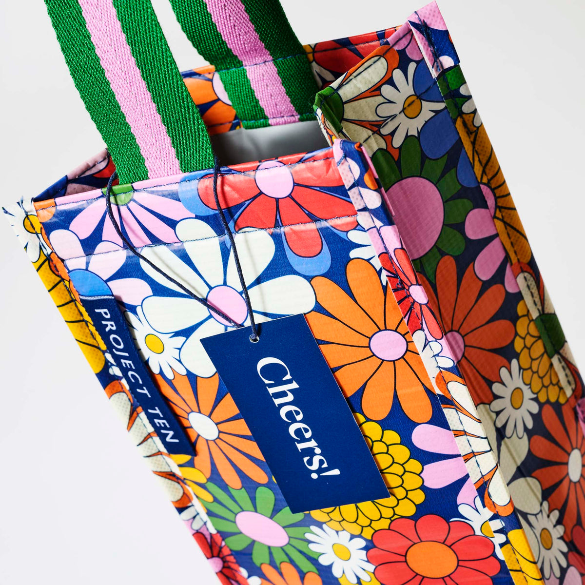 Wine Bag – Coastal Floral