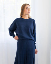 Load image into Gallery viewer, Lucy Knit Navy