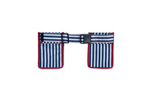 Load image into Gallery viewer, Le Sac Gardening Tool Belt (Navy Stripe)