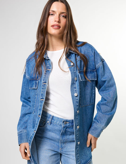 Marlow Shirt - Mid Wash