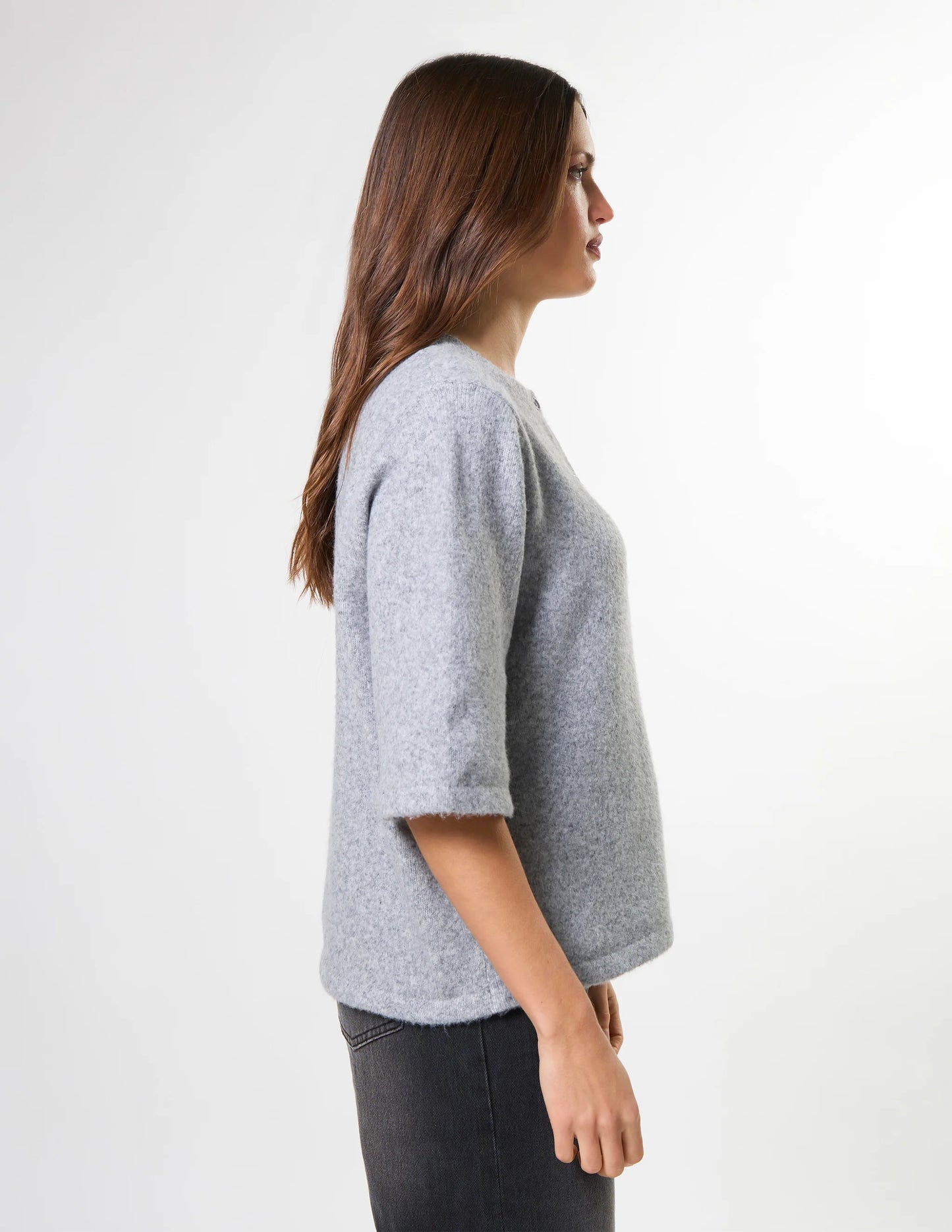 Hansel Cardigan Grey Marle