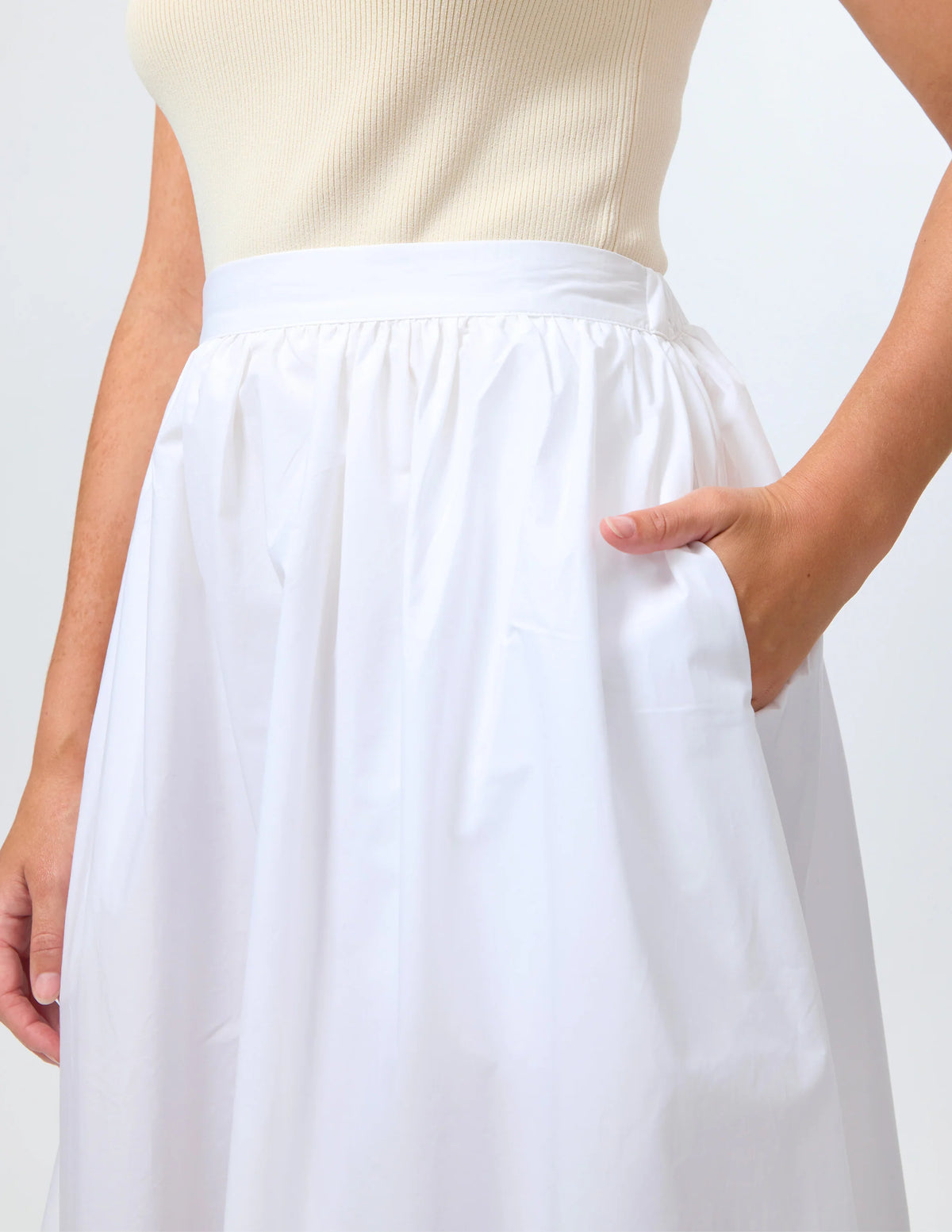 Primrose Skirt - White