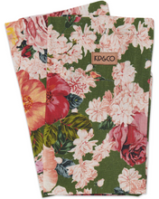 Load image into Gallery viewer, Rose Garden Linen Napkin Set