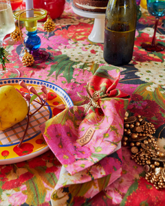 Bush Christmas Linen Tablecloth