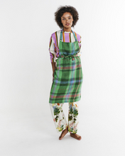 Load image into Gallery viewer, Jewel of the Nile Tartan Linen Apron