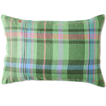 Load image into Gallery viewer, Jewel of the Nile Tartan Linen Pillowcase Set