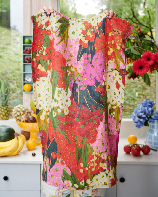 Bush Christmas Tea Towel