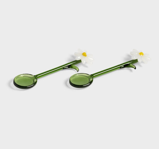 Spoon Flora White - set of 2