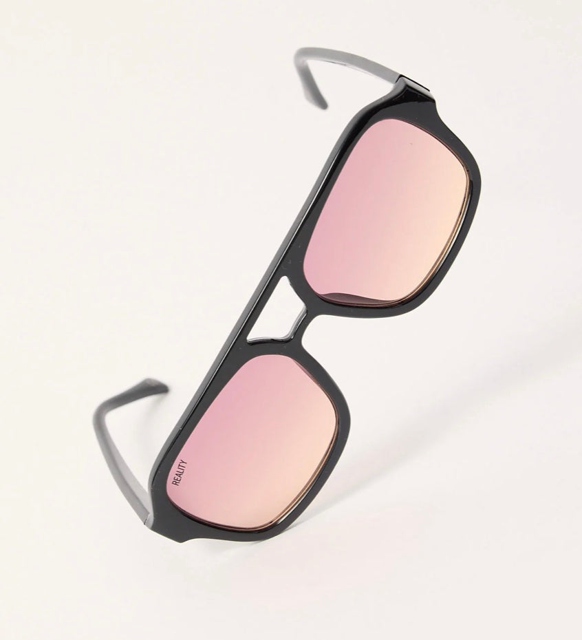 Runway Black Sunset