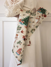 Load image into Gallery viewer, An Enchanted Christmas Linen Tea Towel