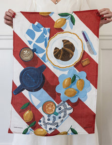 Brunch Linen Tea Towel