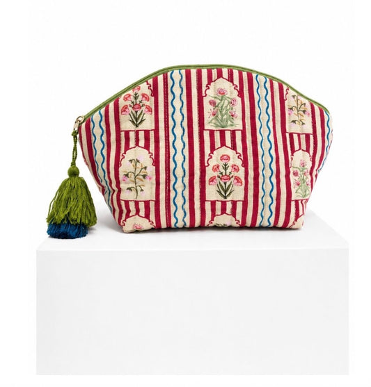 Cosmetic Pouch - Red Cottage