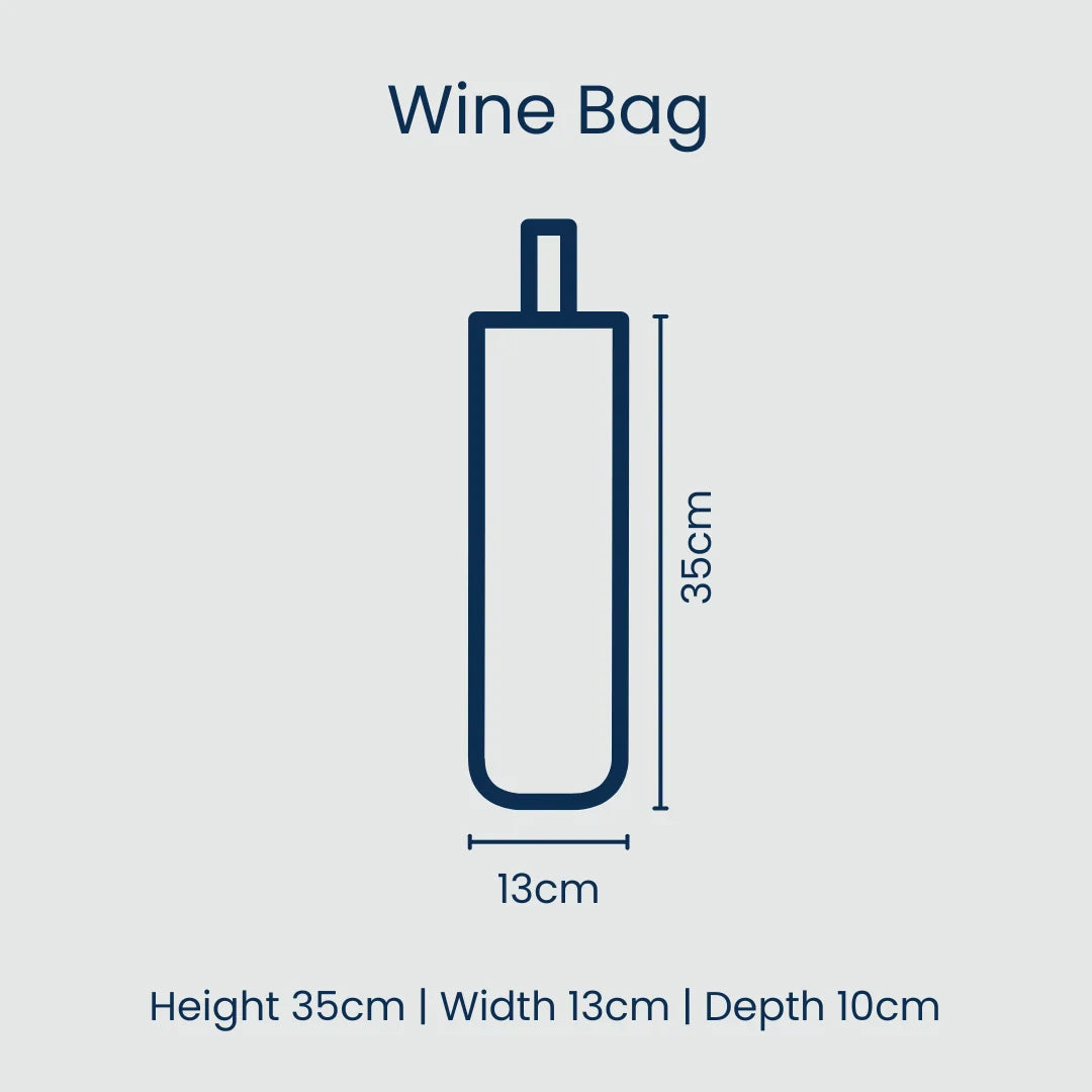 Wine Bag – Coastal Floral