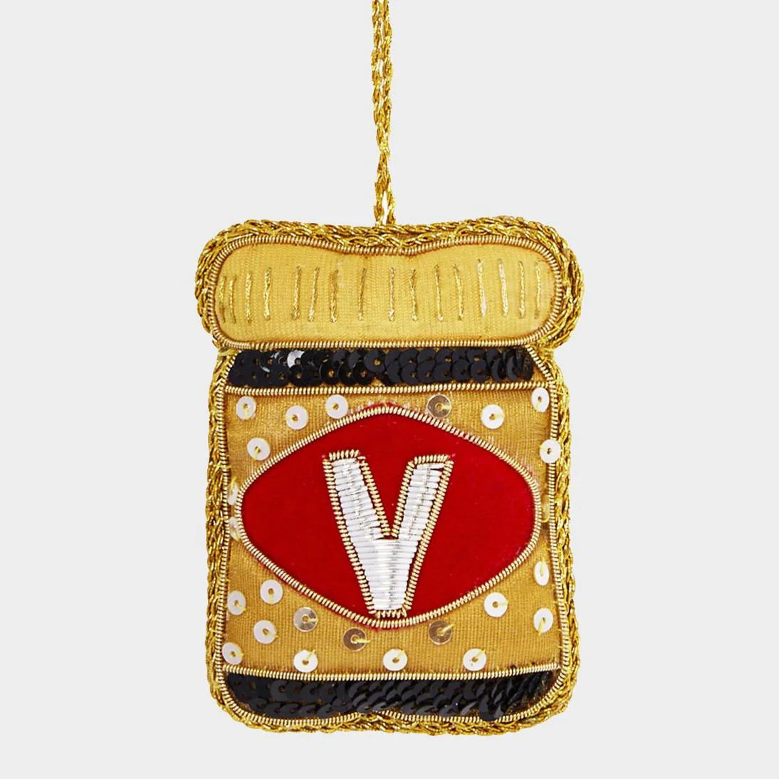 Beaded Decoration Vegemite