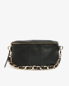 Zara Sling Bag Black Pebble