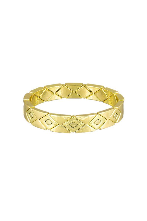 Gold Triangle Bracelet