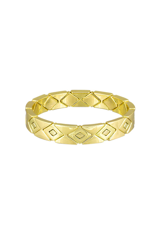 Gold Triangle Bracelet
