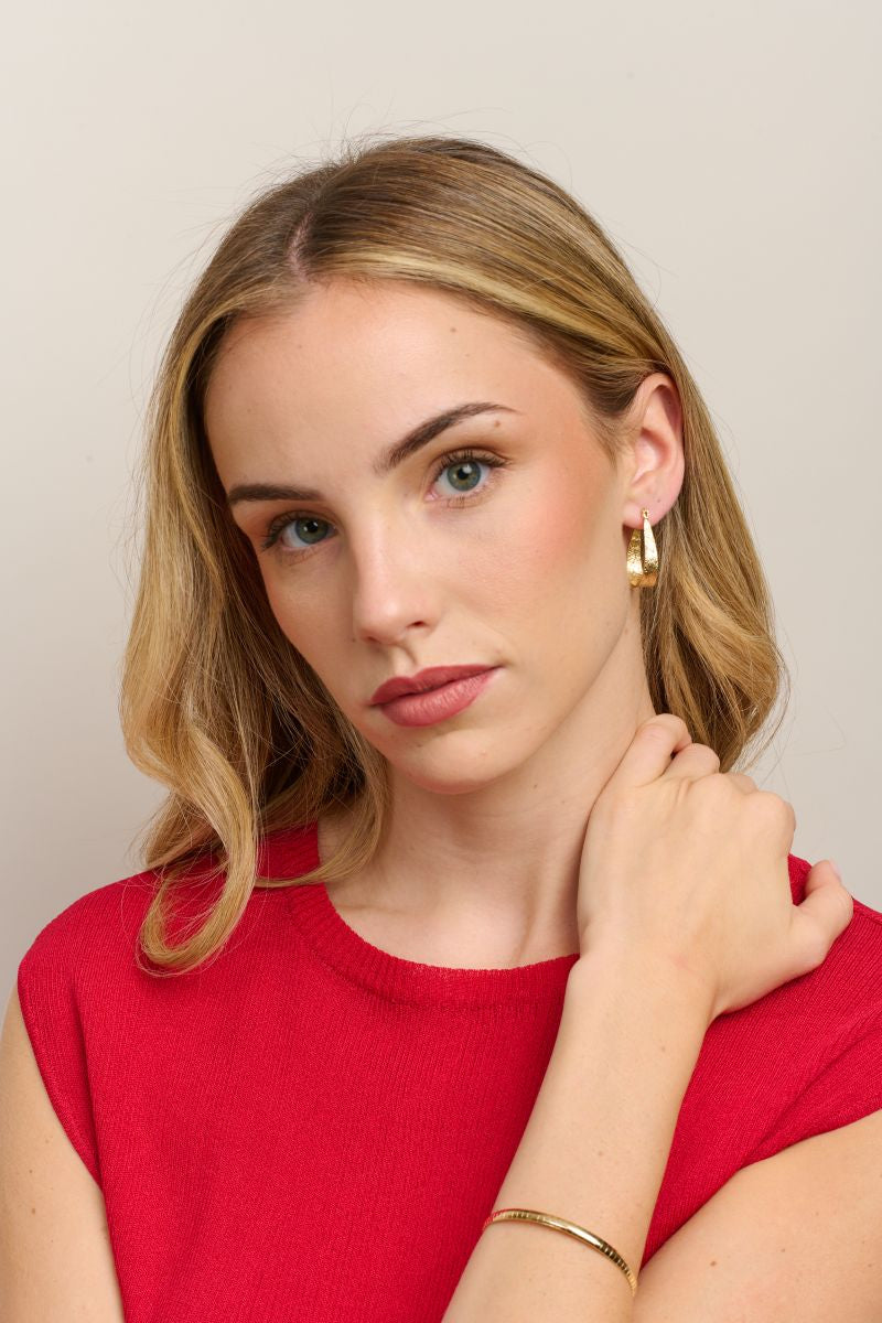 Gold Snake Link Bracelet