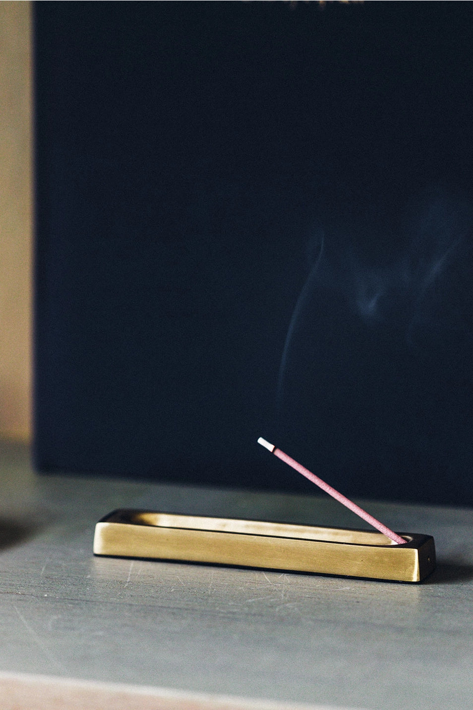 Brass Incense Stand - Rectangle