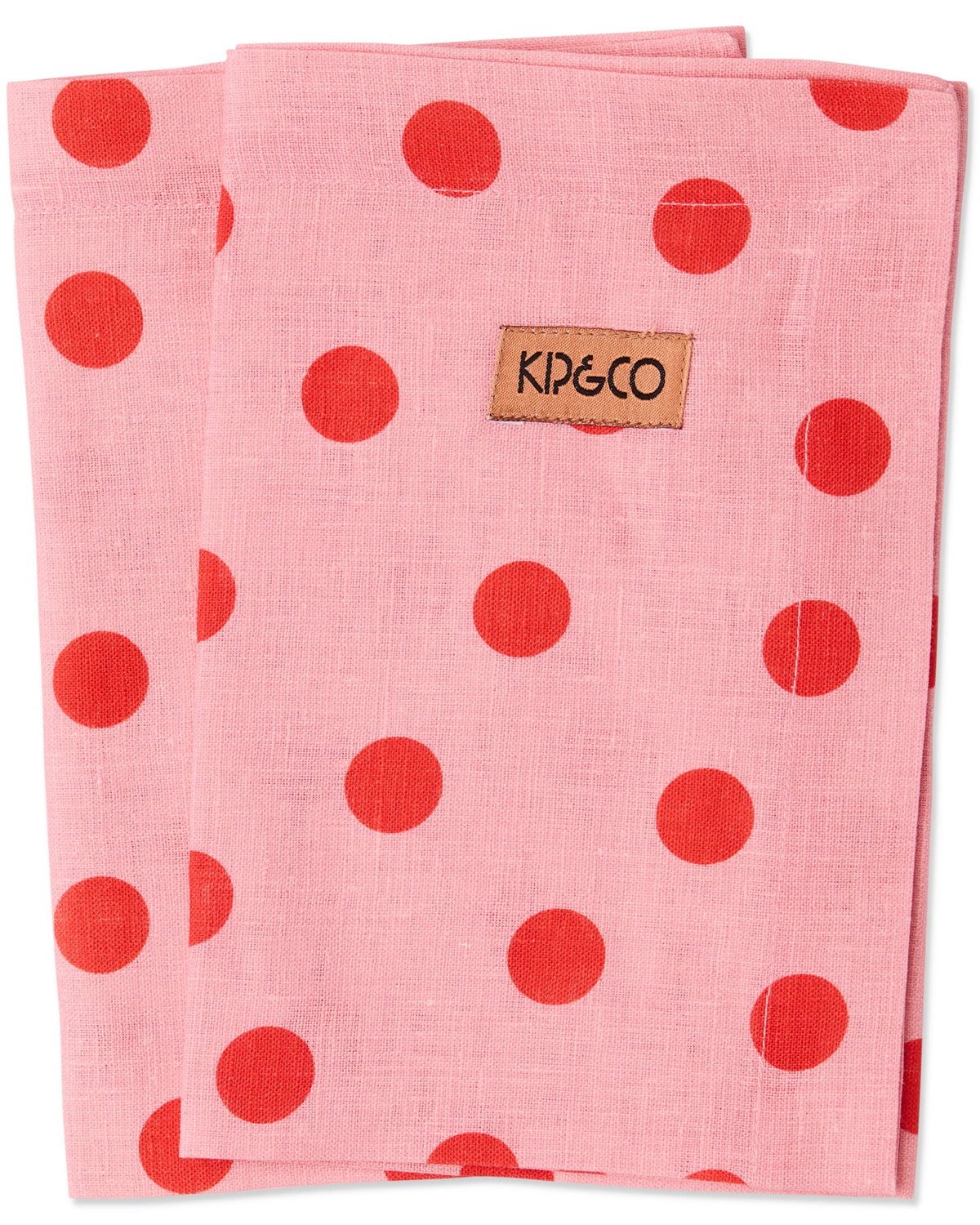 Polka Dot Pink 4P Napkin Set