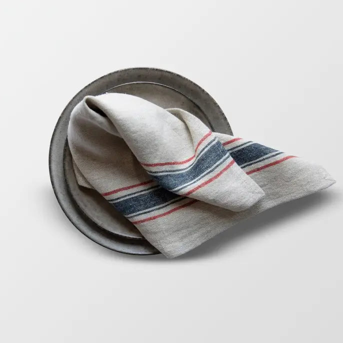 Astrid Napkin  - Navy (SINGLE NAPKIN)