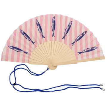 Hand Fan - Sardines
