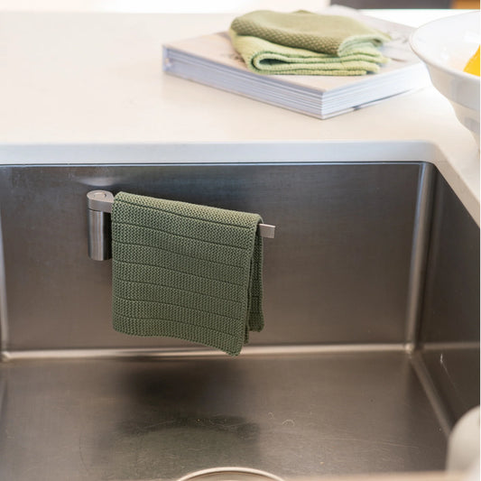 Happy Sinks Dishcloth Holder - Stainless Steel