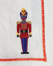 Load image into Gallery viewer, Noel Embroidered Linen 4P Napkin Set