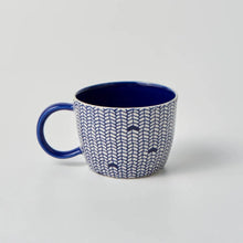 Load image into Gallery viewer, Blue Weave Mug