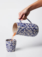 Load image into Gallery viewer, Splatter Jug Blue