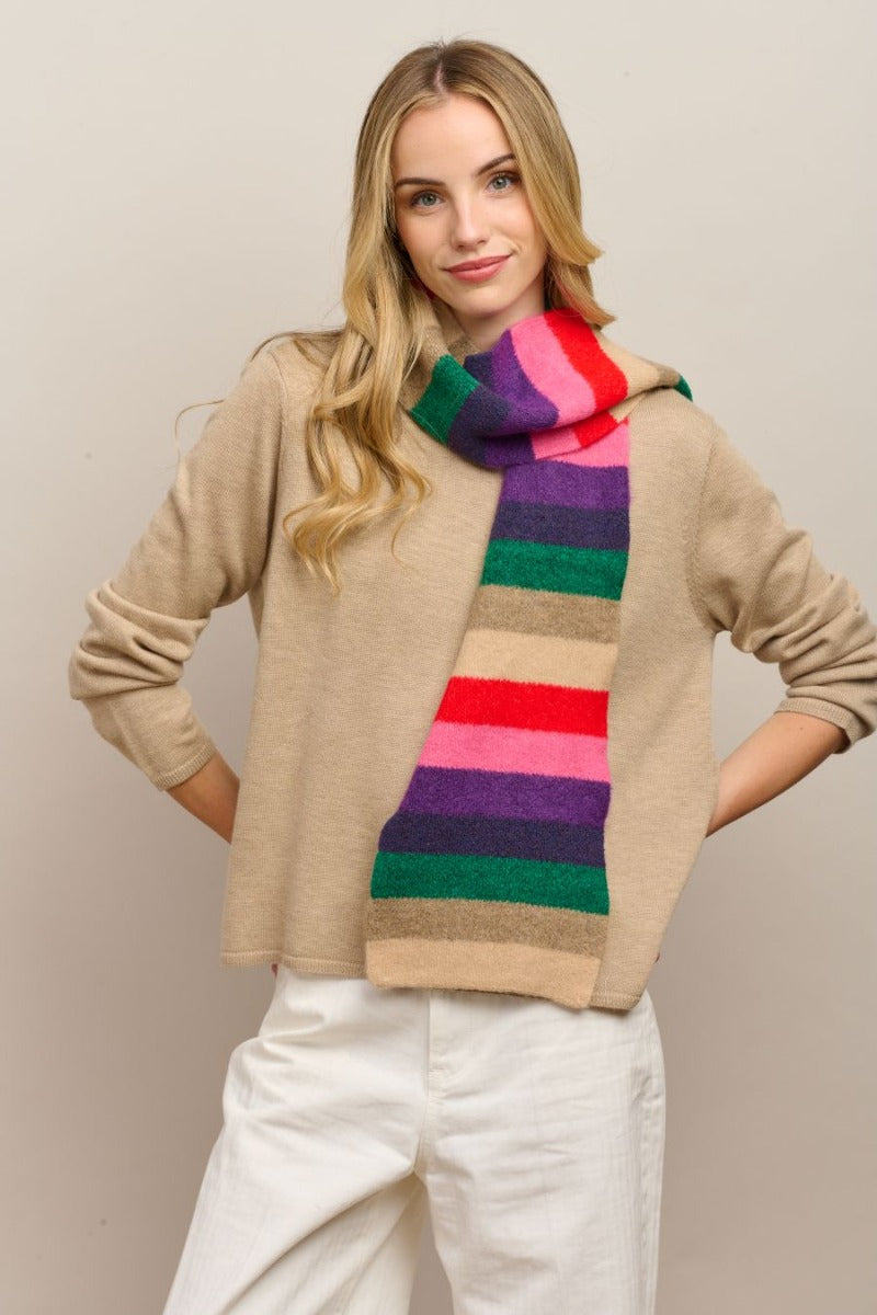Rainbow Coachella Scarf