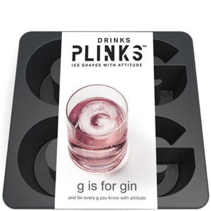G is for Gin Ice Cube Tray