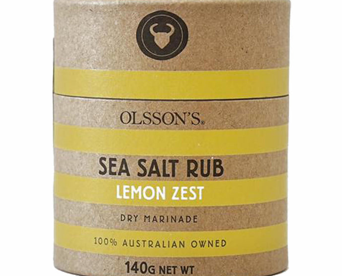 Olsson's Lemon Zest Salt Rub