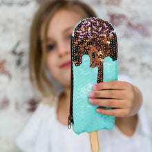 Load image into Gallery viewer, Iconic Sequin Ice Cream Purse