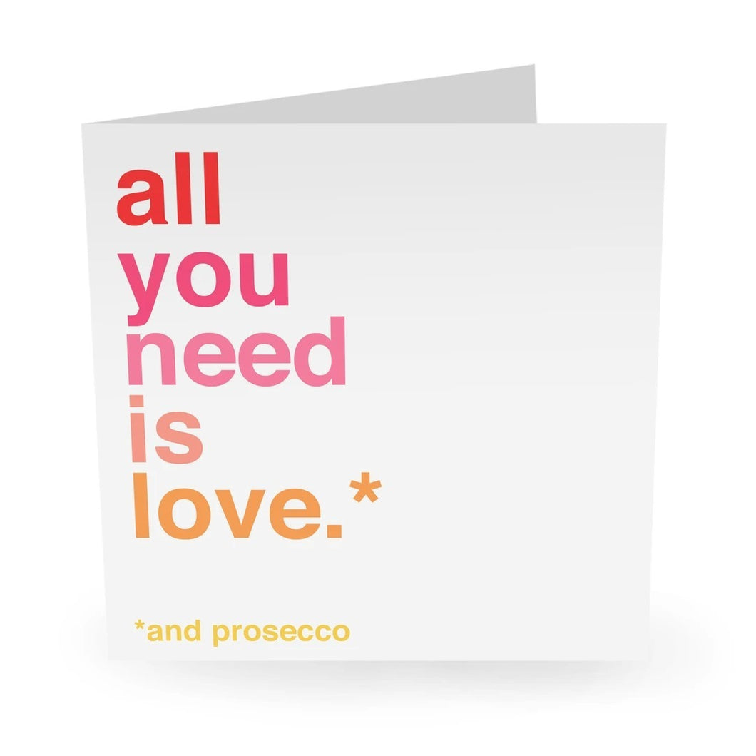 All You Need is Love Card