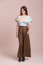 Load image into Gallery viewer, Ollie Linen Pant Umber