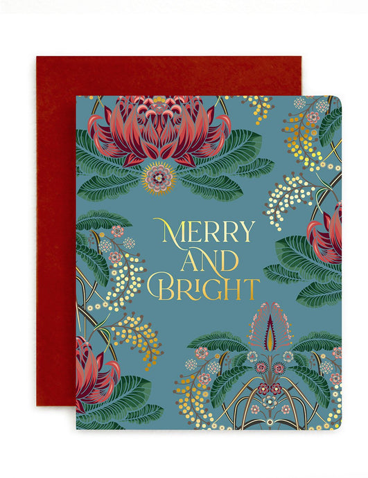 'Merry & Bright' Card