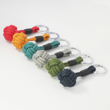Load image into Gallery viewer, Nautical Knot Keyring