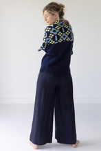 Load image into Gallery viewer, Ollie Linen Pant Navy