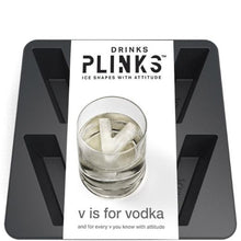 Load image into Gallery viewer, V is for Vodka Ice Cube Tray