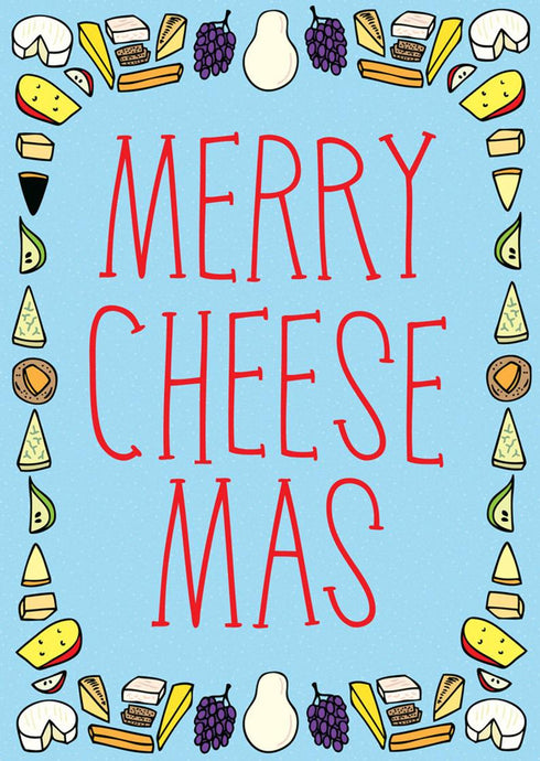 Merry Cheesemas Card
