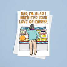 Load image into Gallery viewer, Dad Love of Cheese Card