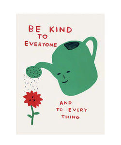 Be Kind to Everyone Tea Towel x David Shrigley