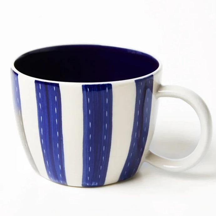 Chino Mug Blue Stripe